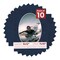 Navy Suede Mat Board for 9x12 Frames - Oval Opening for 7x10 Photos